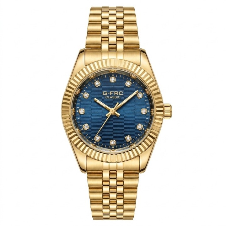 Reloj G-force C-307 Casual Acero Mujer + Estuche Premium