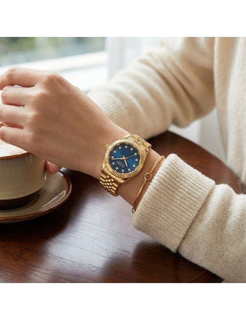 Reloj G-force C-307 Casual Acero Mujer + Estuche Premium