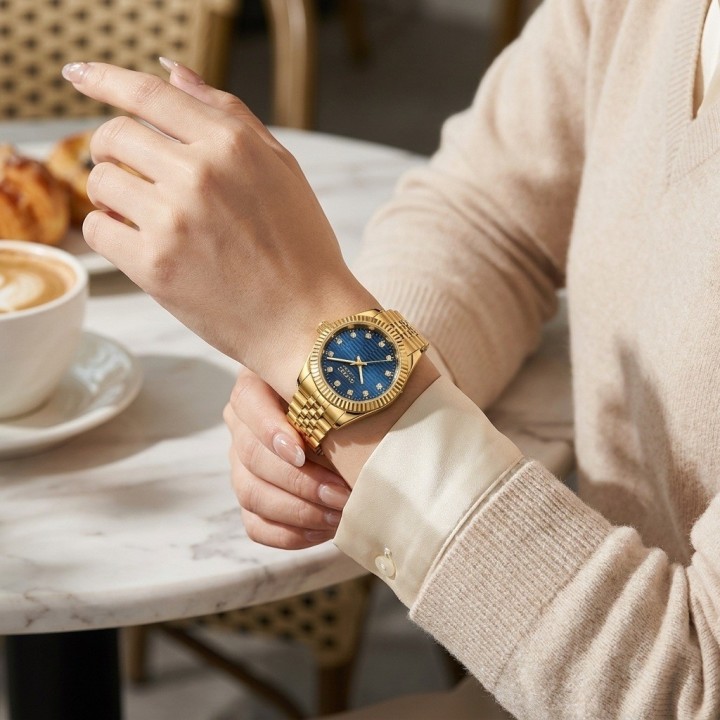 Reloj G-force C-307 Casual Acero Mujer + Estuche Premium