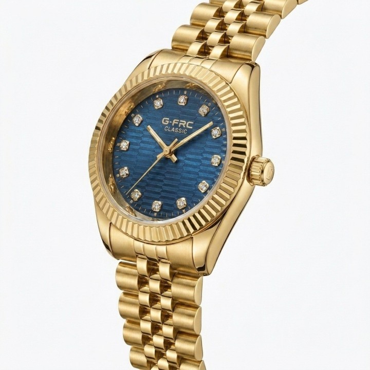 Reloj G-force C-307 Casual Acero Mujer + Estuche Premium