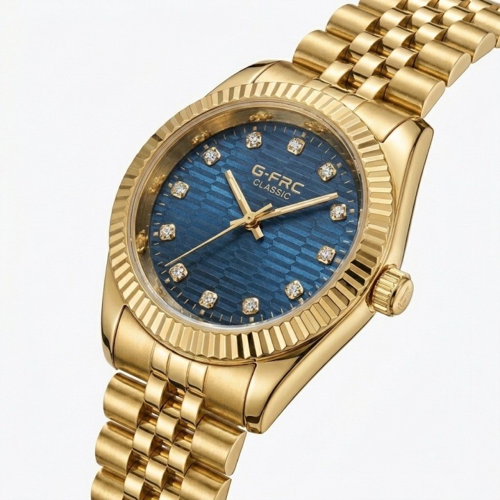 Reloj G-force C-307 Casual Acero Mujer + Estuche Premium