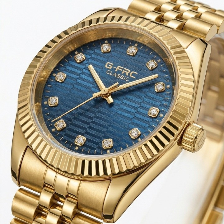 Reloj G-force C-307 Casual Acero Mujer + Estuche Premium
