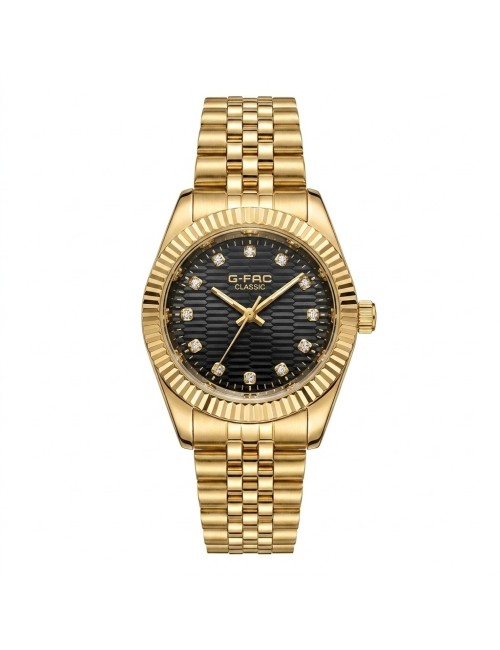 Reloj G-force C-307 Casual Acero Mujer + Estuche Premium