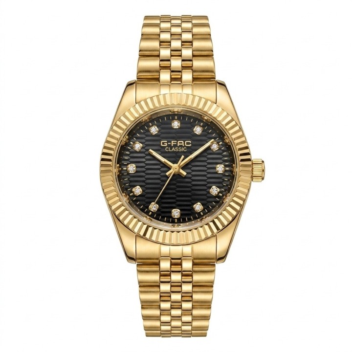 Reloj G-force C-307 Casual Acero Mujer + Estuche Premium