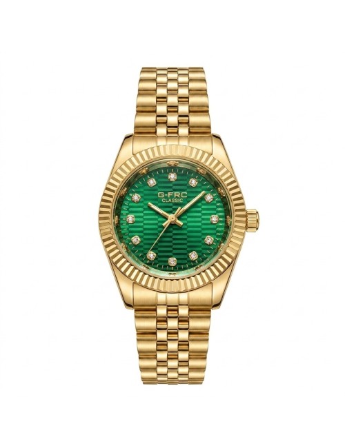 Reloj G-force C-307 Casual Acero Mujer + Estuche Premium