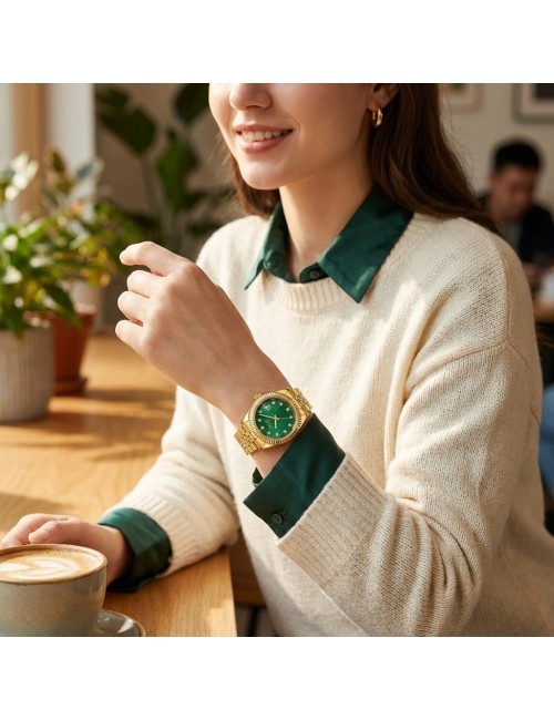 Reloj G-force C-307 Casual Acero Mujer + Estuche Premium