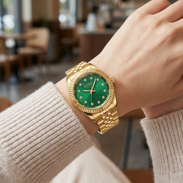 Reloj G-force C-307 Casual Acero Mujer + Estuche Premium
