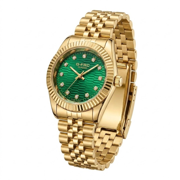 Reloj G-force C-307 Casual Acero Mujer + Estuche Premium