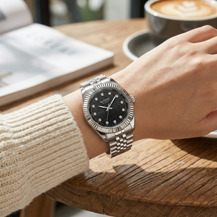 Reloj G-force C-307 Casual Acero Mujer + Estuche Premium