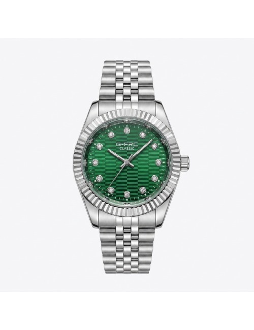 Reloj G-force C-307 Casual Acero Mujer + Estuche Premium