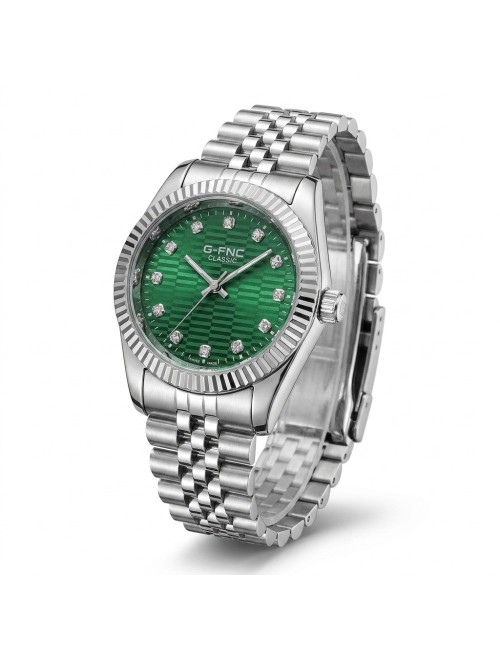 Reloj G-force C-307 Casual Acero Mujer + Estuche Premium