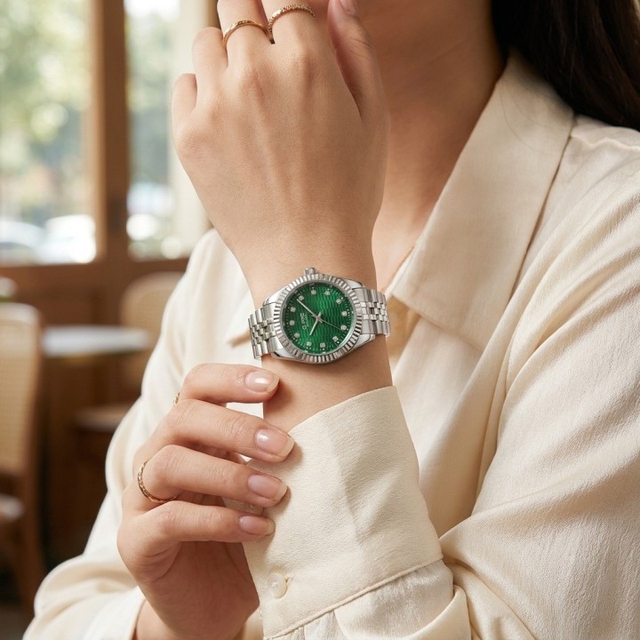 Reloj G-force C-307 Casual Acero Mujer + Estuche Premium