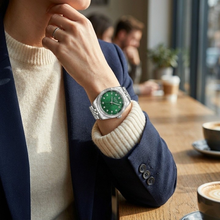 Reloj G-force C-307 Casual Acero Mujer + Estuche Premium