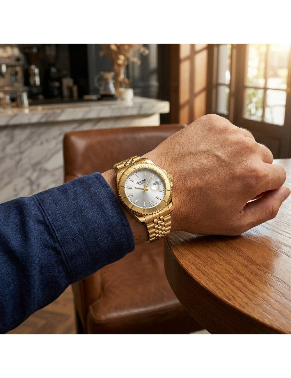 Reloj G-force C-306 Casual Acero Caballero + Estuche Premium