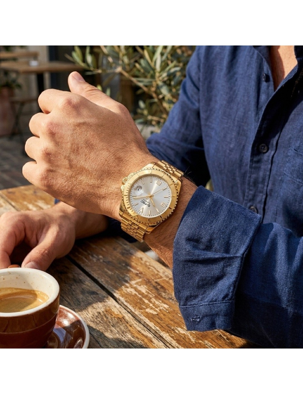 Reloj G-force C-306 Casual Acero Caballero + Estuche Premium