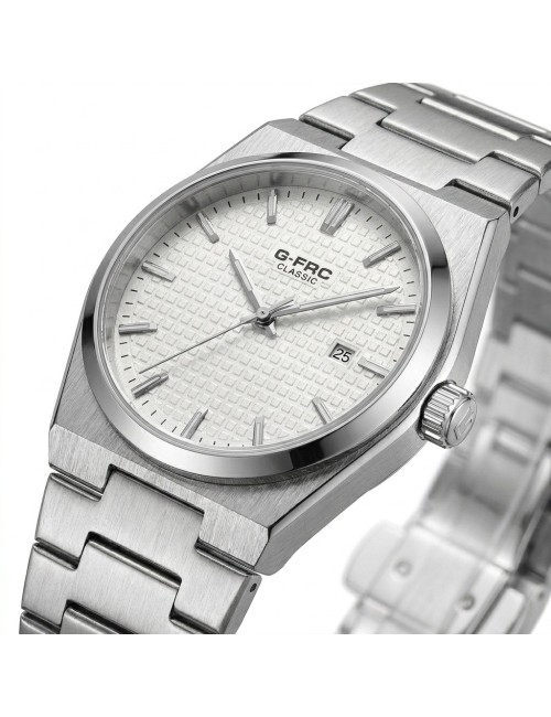 Reloj G-force C-305 Casual Acero Hombre + Estuche Premium