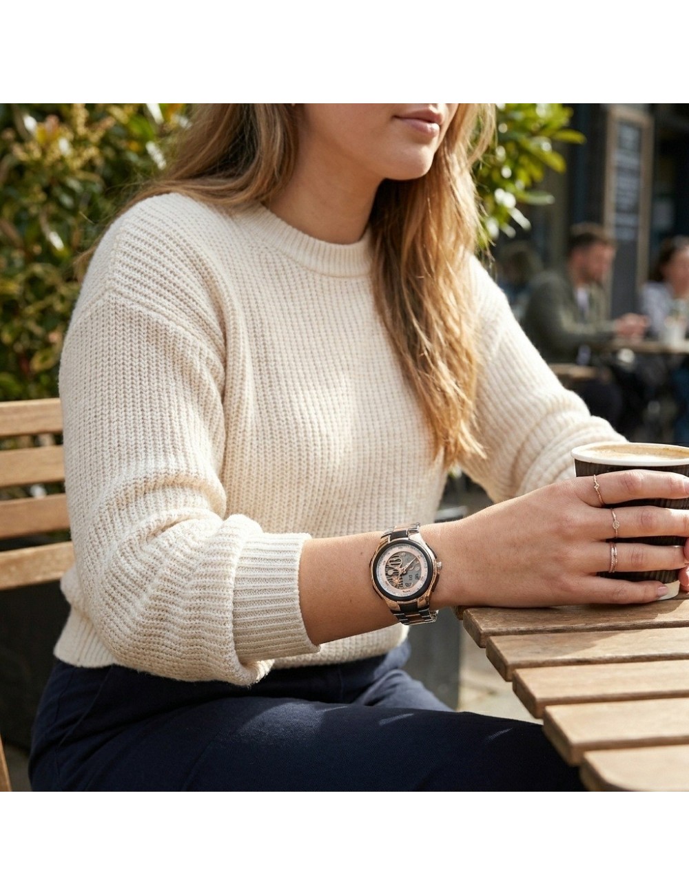 Reloj G-force Al206 Digital Love De Dama + Estuche Premium