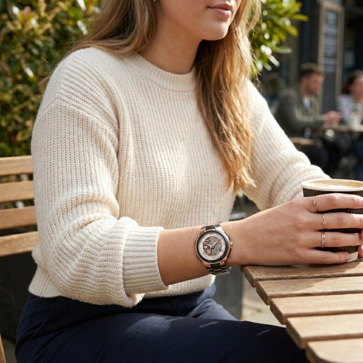 Reloj G-force Al206 Digital Love De Dama + Estuche Premium