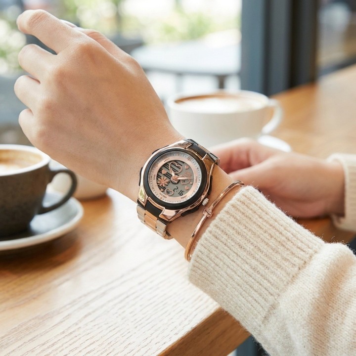 Reloj G-force Al206 Digital Love De Dama + Estuche Premium