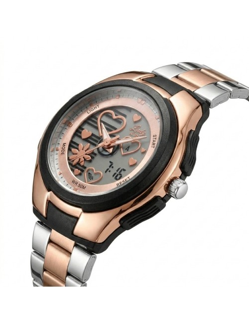 Reloj G-force Al206 Digital Love De Dama + Estuche Premium