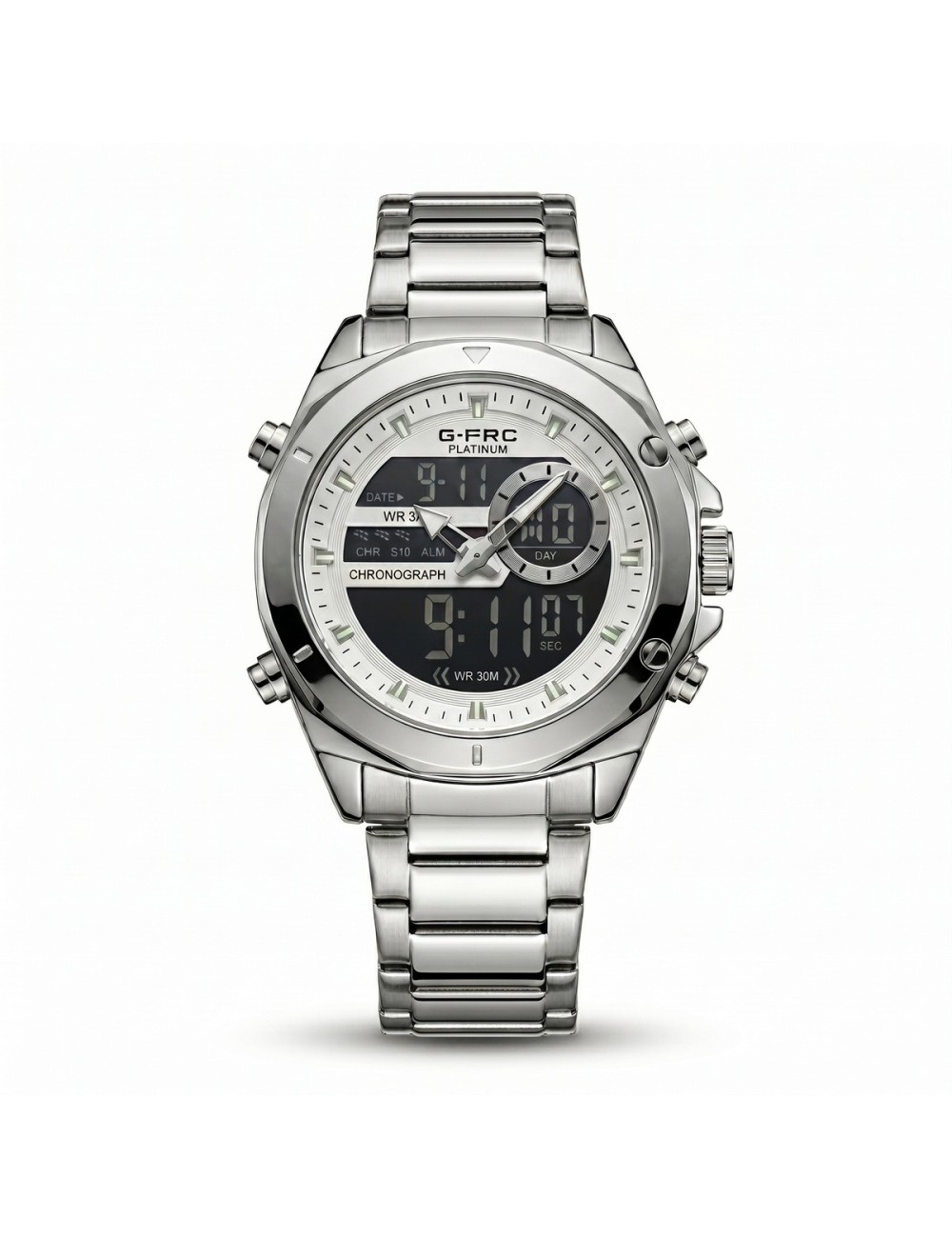 Reloj G-force Al195 Digital Doble Hora + Estuche Premium