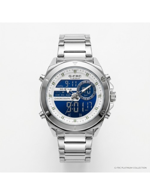 Reloj G-force Al195 Digital Doble Hora + Estuche Premium