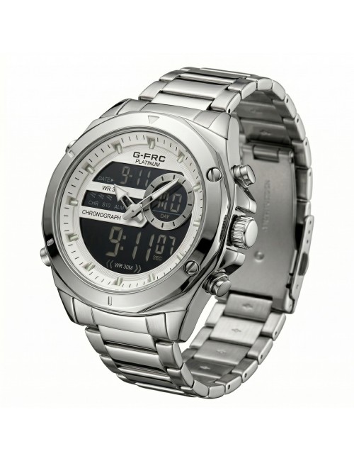 Reloj G-force Al195 Digital Doble Hora + Estuche Premium
