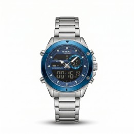 Reloj G-force Al195 Digital Doble Hora + Estuche Premium