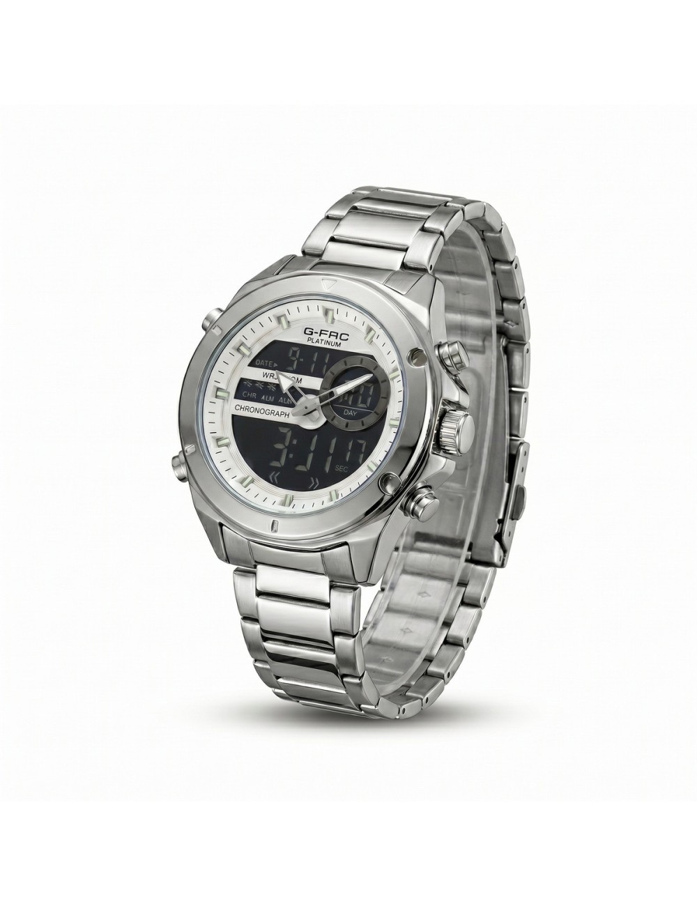 Reloj G-force Al195 Digital Doble Hora + Estuche Premium