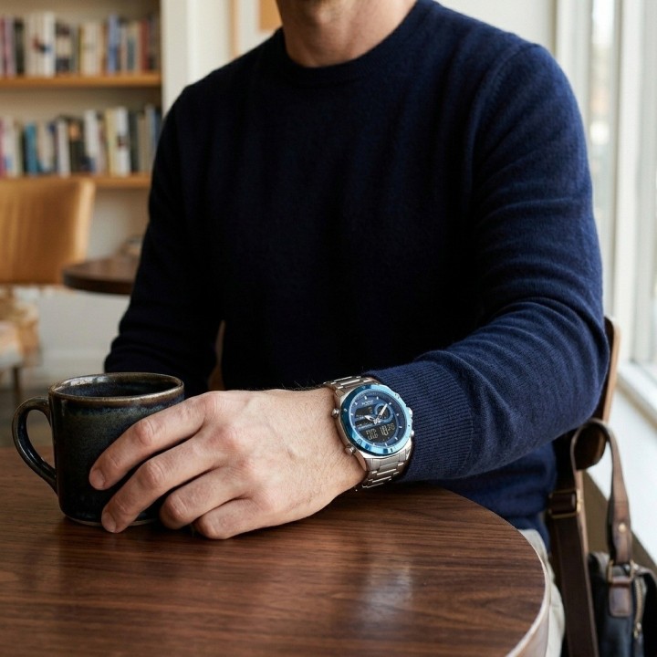 Reloj G-force Al195 Digital Doble Hora + Estuche Premium
