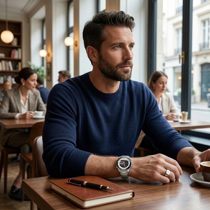 Reloj G-force Al195 Digital Doble Hora + Estuche Premium