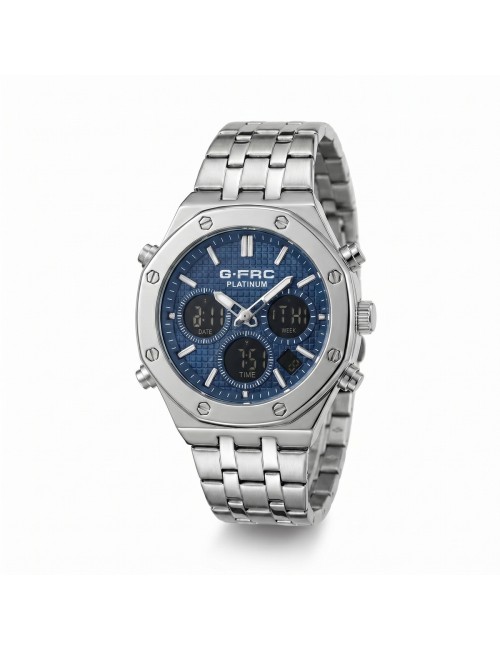 Reloj G-force Al186 Casual Acero Hombre + Estuche Premium
