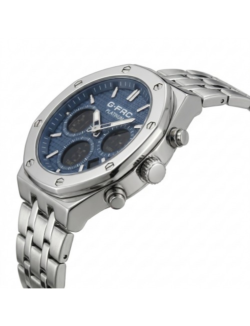 Reloj G-force Al186 Casual Acero Hombre + Estuche Premium