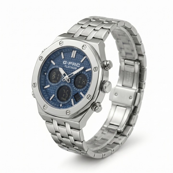 Reloj G-force Al186 Casual Acero Hombre + Estuche Premium