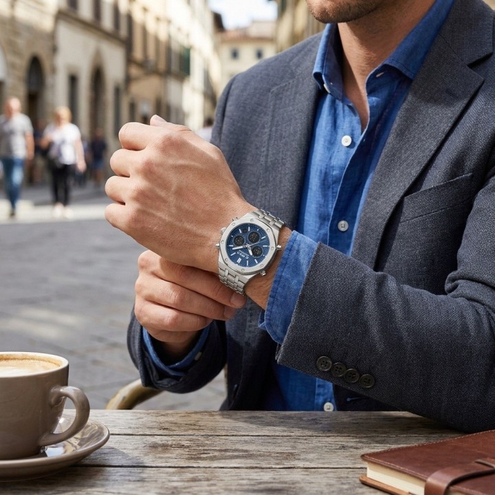 Reloj G-force Al186 Casual Acero Hombre + Estuche Premium