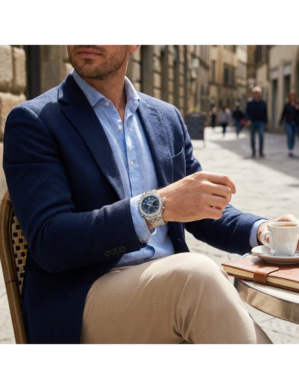 Reloj G-force Al186 Casual Acero Hombre + Estuche Premium