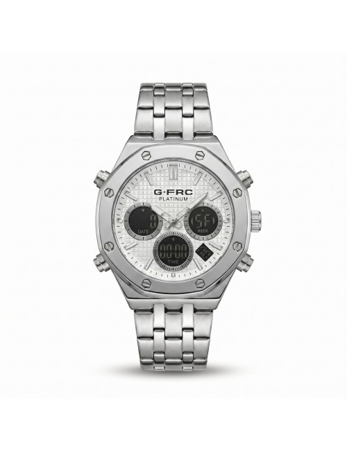 Reloj G-force Al186 Casual Acero Hombre + Estuche Premium