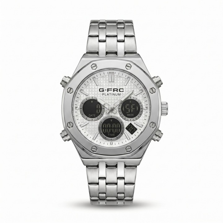Reloj G-force Al186 Casual Acero Hombre + Estuche Premium