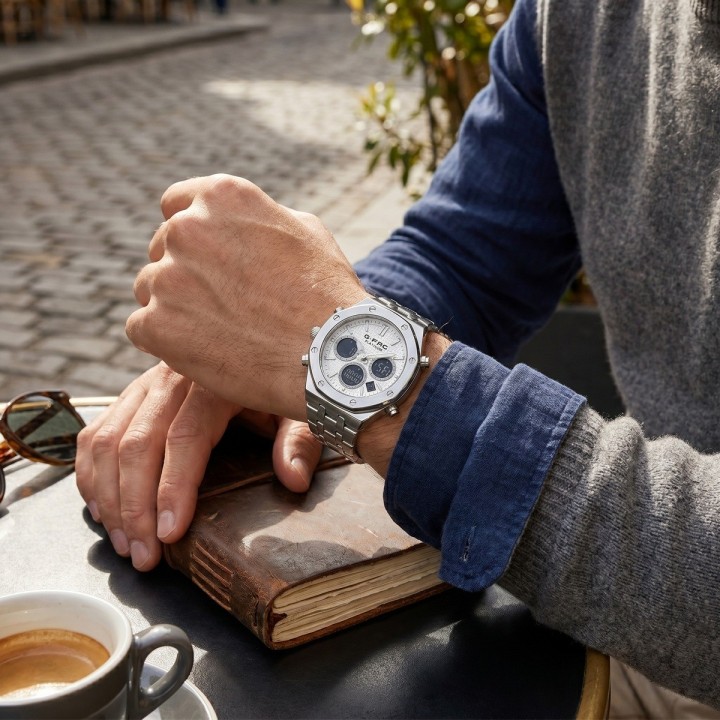 Reloj G-force Al186 Casual Acero Hombre + Estuche Premium