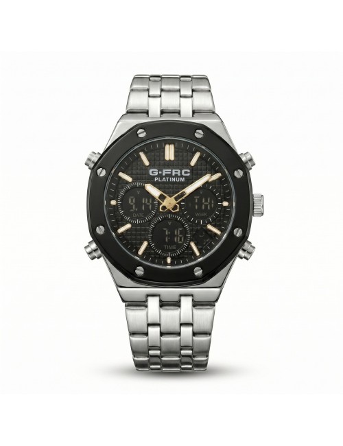 Reloj G-force Al186 Casual Acero Hombre + Estuche Premium