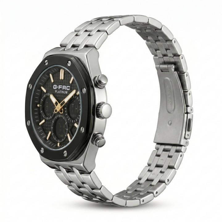 Reloj G-force Al186 Casual Acero Hombre + Estuche Premium