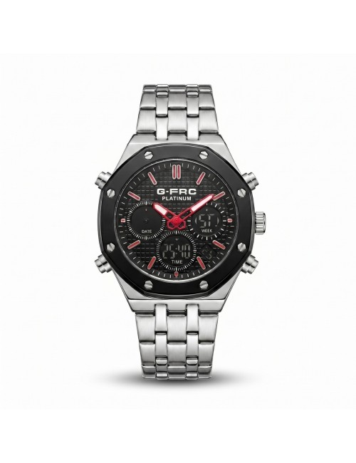Reloj G-force Al186 Casual Acero Hombre + Estuche Premium