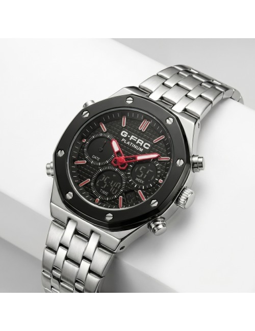 Reloj G-force Al186 Casual Acero Hombre + Estuche Premium