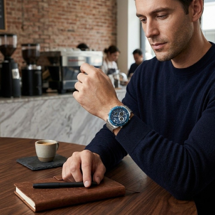 Reloj G-force Al185 Digital Doble Hora + Estuche Premium