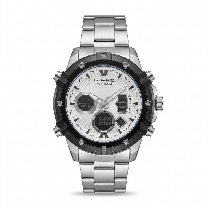 Reloj G-force Al185 Digital Doble Hora + Estuche Premium