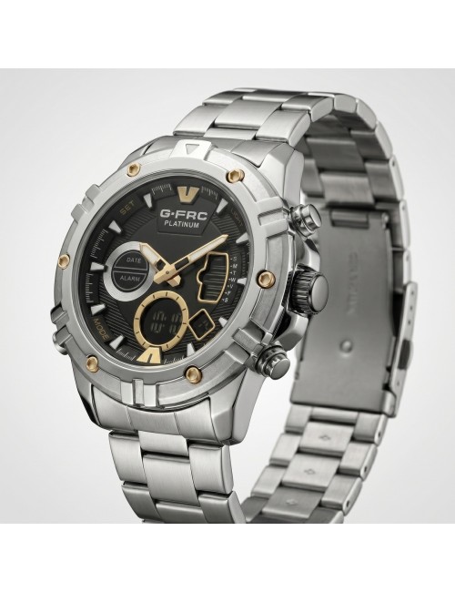 Reloj G-force Al185 Digital Doble Hora + Estuche Premium