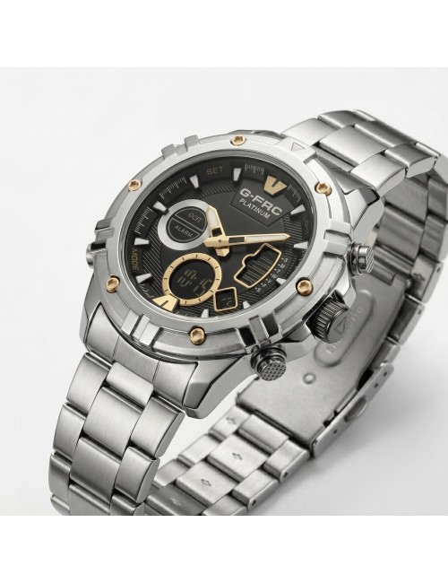 Reloj G-force Al185 Digital Doble Hora + Estuche Premium
