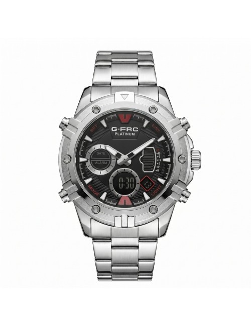 Reloj G-force Al185 Digital Doble Hora + Estuche Premium