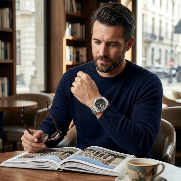 Reloj G-force Al185 Digital Doble Hora + Estuche Premium
