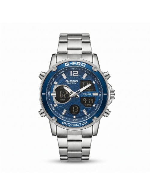 Reloj G-force Al182 Casual Acero Hombre + Estuche Premium